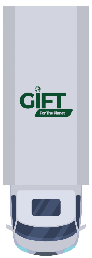 Gift for the planet - camion